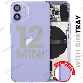 Châssis pour Apple iPhone 12 Mini (version EU, origine d'occasion — grade B, violet)