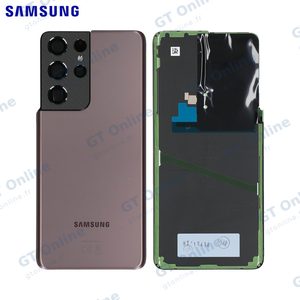 Cache Arrière Original Samsung Galaxy S21 Ultra 5G G998 GH82-24499E Phantom Brown
