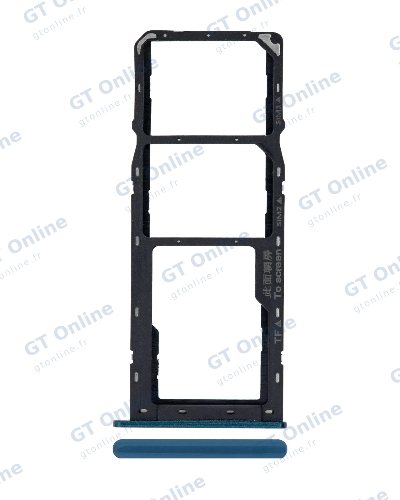 Tiroir SIM pour Samsung Galaxy A10s (A107 / 2019) / A20s (A207 / 2019) (vert)