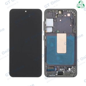 Écran Tactile Original Refurb avec Châssis (PIEC) Samsung Galaxy S23 5G S911 (Version US) Noir