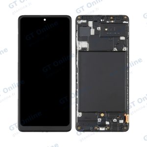 Écran Tactile Oled avec Châssis Samsung Galaxy A71 A715 (Original Size) Noir