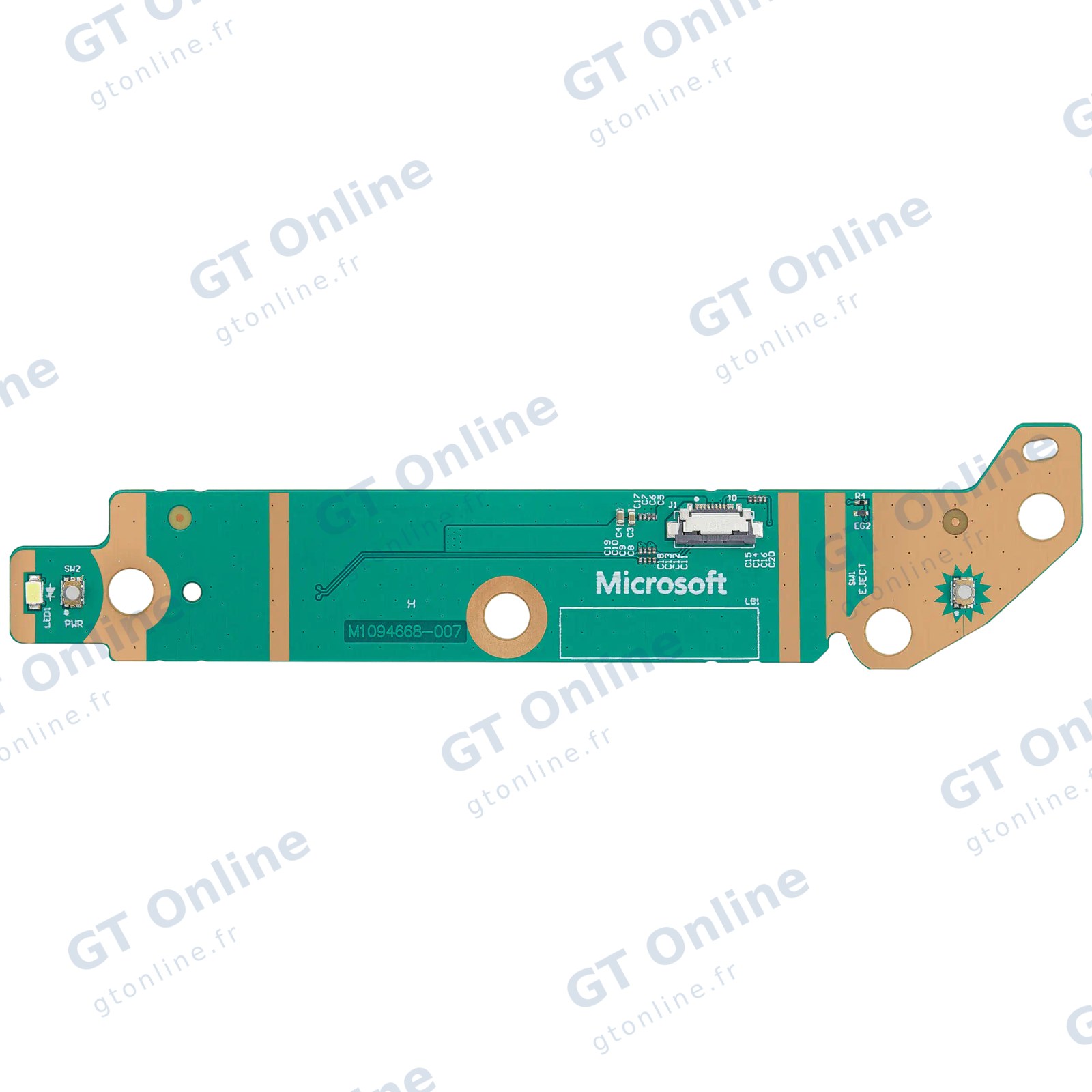 Carte des boutons d’alimentation et d’éjection pour Microsoft Xbox Series X
