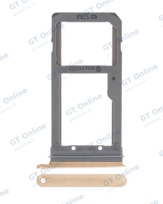 Tiroir SIM pour Samsung Galaxy S7 Edge (or)