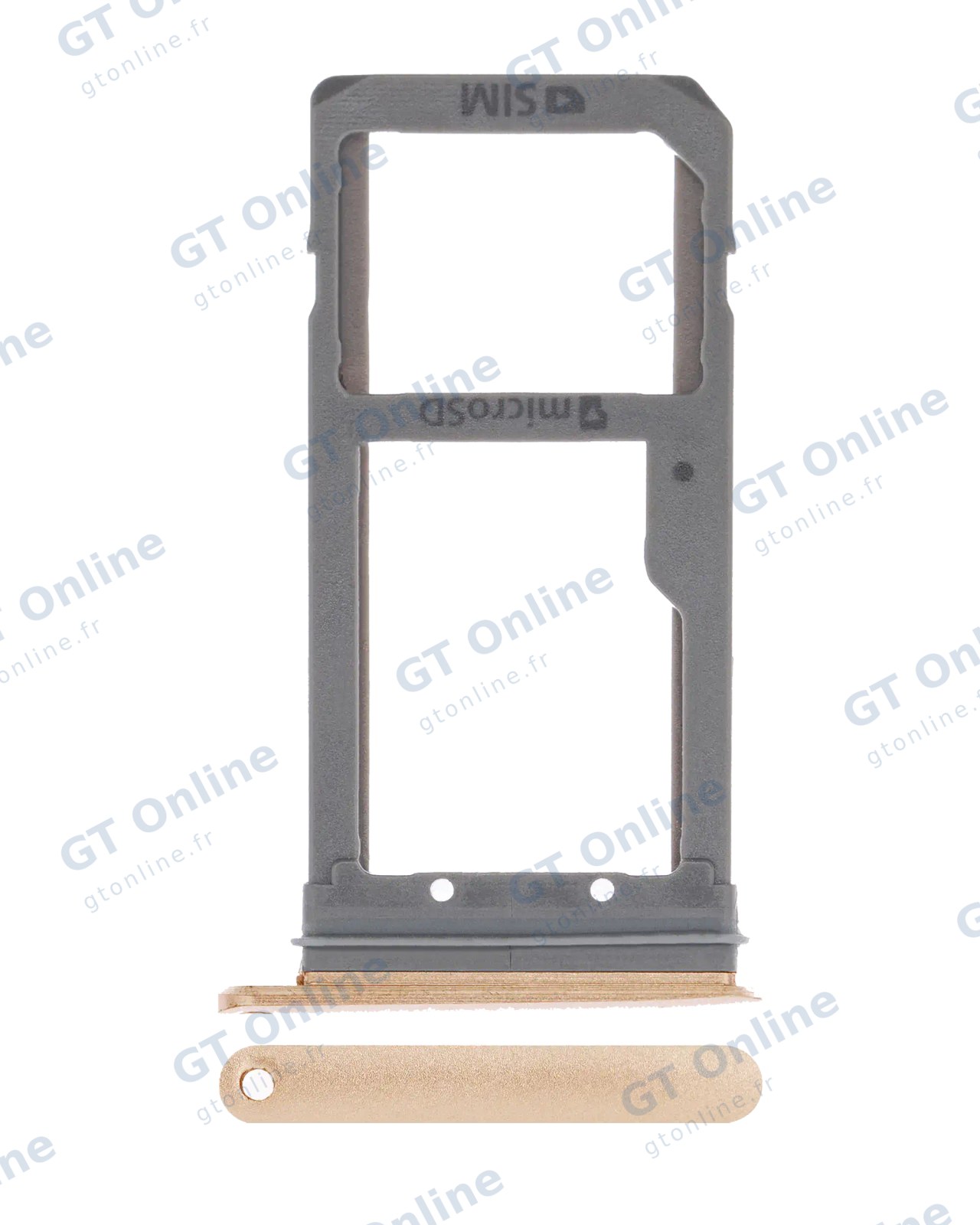 Tiroir SIM pour Samsung Galaxy S7 Edge (or)