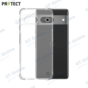 Coque Silicone Renforcée PROTECT pour Google Pixel 7 Transparent