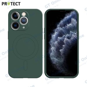 Coque de Protection IZ001 PROTECT pour Apple iPhone 11 Pro Max MagSafe Vert Foncé