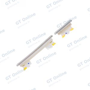 Bouton On/Off et Volume Premium Samsung Galaxy A73 5G A736 Blanc