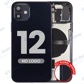 Châssis pour Apple iPhone 12 (version EU, compatible premium, noir)