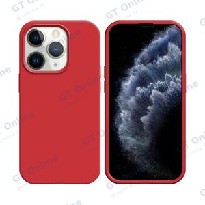 Coque Silicone Compatible pour Apple iPhone 11 Pro Max (#14) Rouge