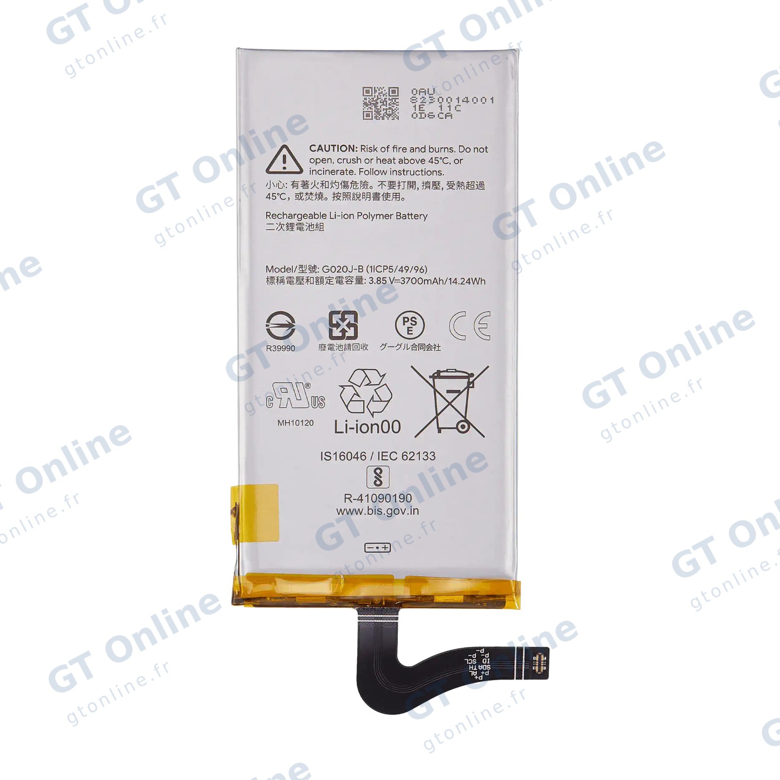 Batterie pour Google Pixel 4 XL (G020J-B)