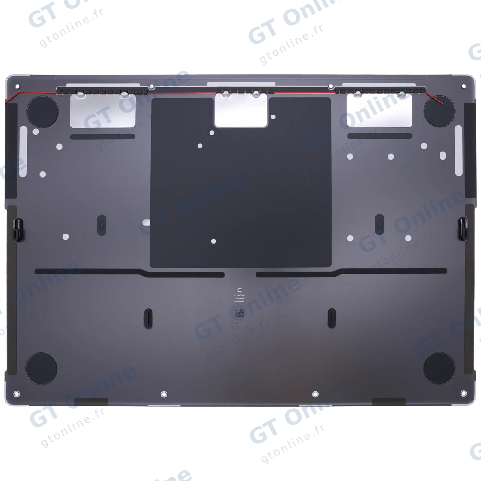 Coque inférieure pour Apple MacBook Pro 14" A3434 (2025) (origine, noir sidéral)