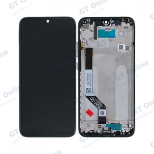 Écran Tactile avec Châssis Xiaomi Redmi Note 7/Redmi Note 7 Pro Noir
