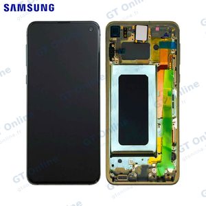Écran Tactile Original Samsung Galaxy S10e G970 GH82-18836G GH82-18852G Jaune