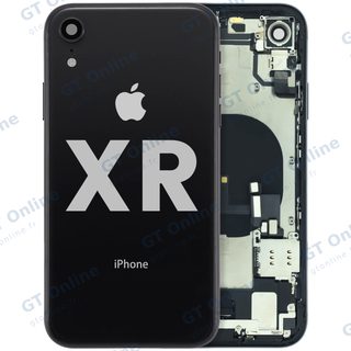 Châssis pour Apple iPhone XR (origine d'occasion — grade A, noir)