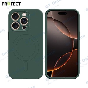Coque de Protection IZ001 PROTECT pour Apple iPhone 16 Pro Max MagSafe Vert Foncé