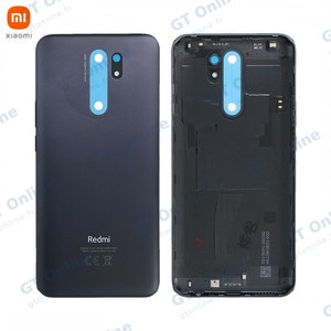 Cache Arrière Original Xiaomi Redmi 9 55050000K4K1 Gris Carbone