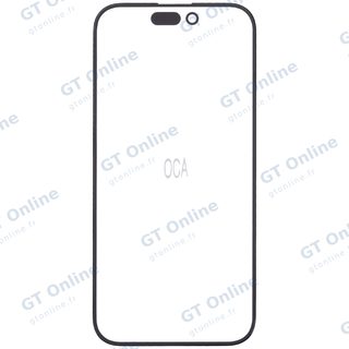 Vitre d’écran avec OCA pour Apple iPhone 15 Pro (lot de 10)