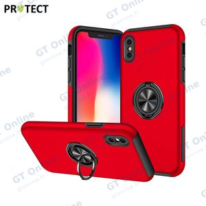 Coque de Protection IE013 PROTECT pour Apple iPhone X/iPhone XS Rouge