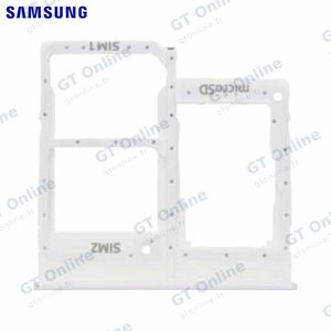Tiroir SIM Original Samsung Galaxy A20e A202 GH98-44377B Blanc