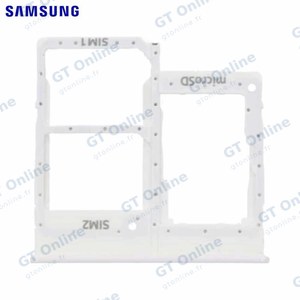 Tiroir SIM Original Samsung Galaxy A20e A202 GH98-44377B Blanc