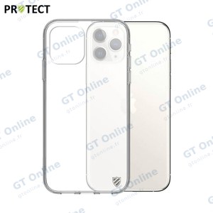 Coque Silicone PROTECT pour Apple iPhone 11 Pro Max Transparent