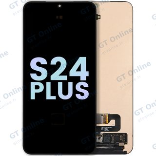 Écran OLED sans châssis pour Samsung Galaxy S24 Plus 5G (pack service origine, toutes couleurs)