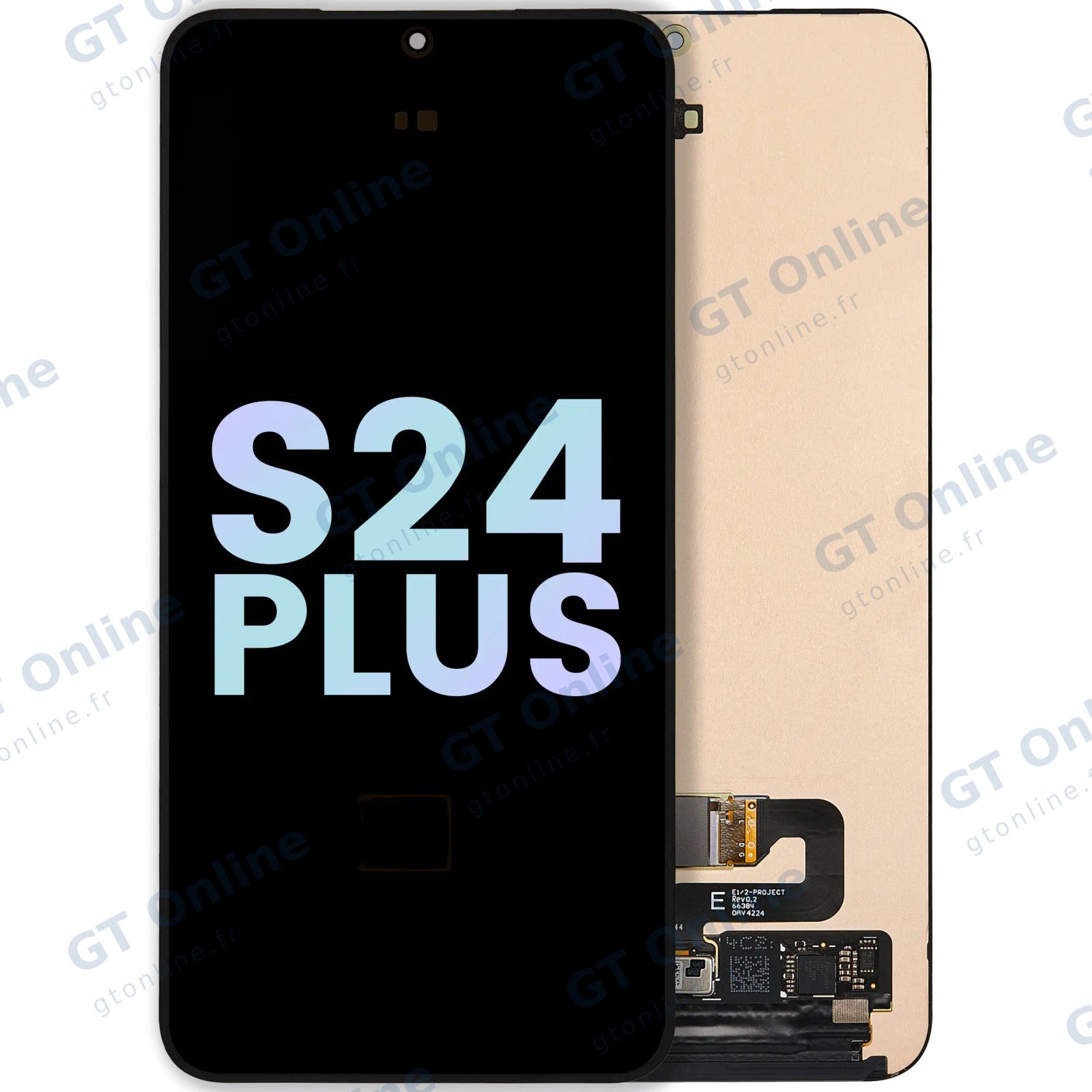 Écran OLED sans châssis pour Samsung Galaxy S24 Plus 5G (pack service origine, toutes couleurs)