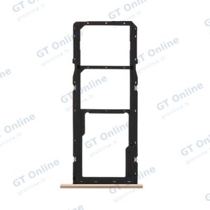 Tiroir Sim Premium Samsung Galaxy A20 A205 Or