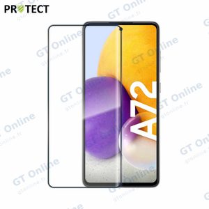Verre Trempé Intégral PROTECT pour Samsung Galaxy A72 4G A725/Galaxy A72 5G A726 Noir
