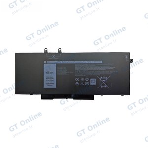 Batterie Ordinateur Portable Premium 3HWPP pour Dell Latitude 5401 5410 5411 5501 5510 5511 Précision 3541 3550