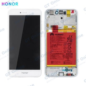 Bloc Écran Complet avec Châssis et Batterie Original Honor 8 Lite 02351DWQ 02351DDR 02351DQA 02351DWJ Blanc