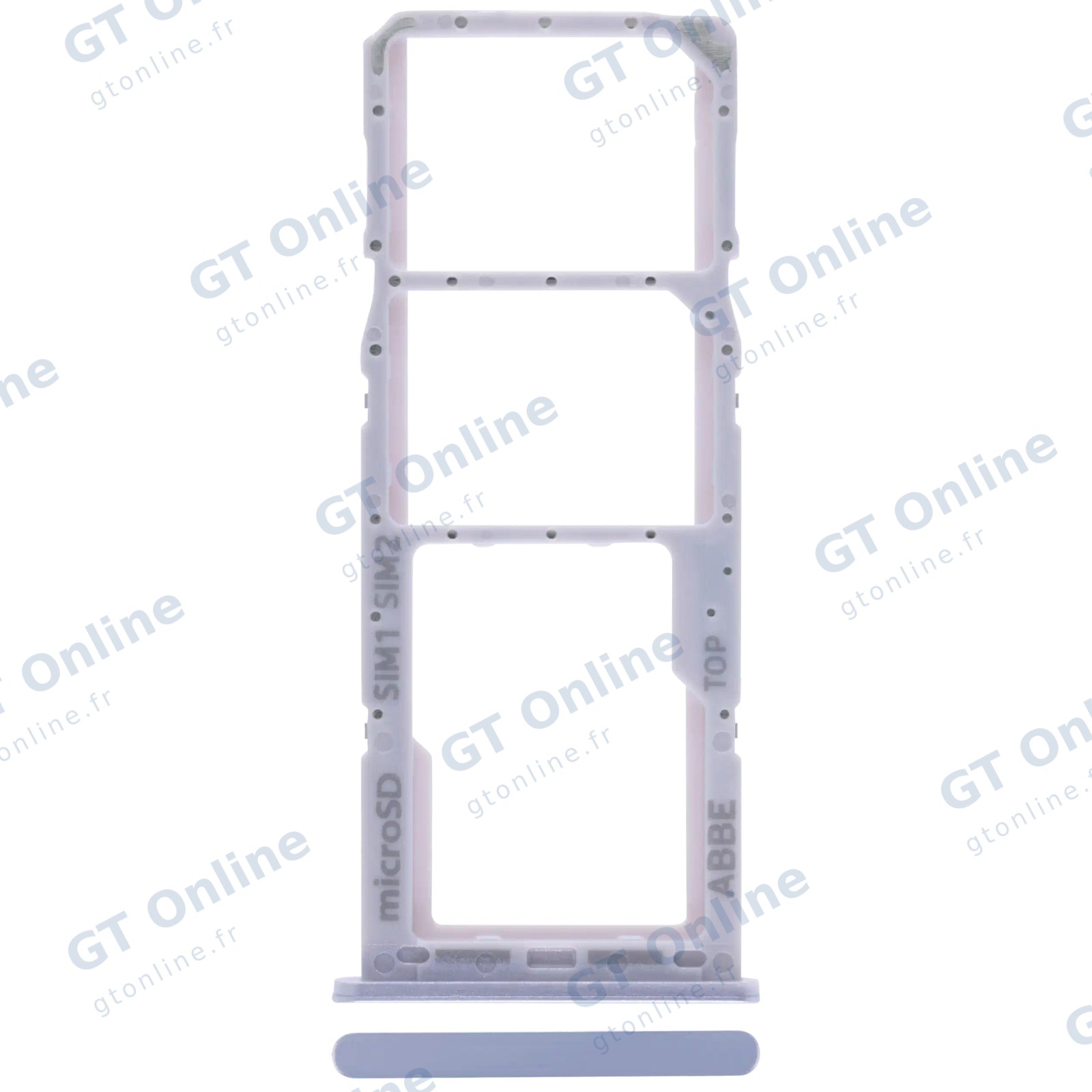 Tiroir SIM pour Samsung Galaxy A22 4G (A225 / 2021) (violet)