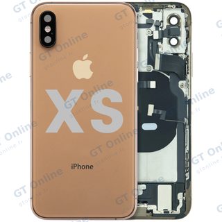 Châssis pour Apple iPhone XS (origine d'occasion — grade B, or)