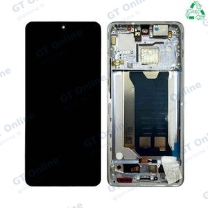 Écran Tactile Original Pulled avec Châssis (PIEC) Xiaomi Poco F7 Pro 5G Bleu