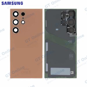 Cache Arrière Original Samsung Galaxy S24 Ultra 5G S928 GH82-33349G Titanium Orange