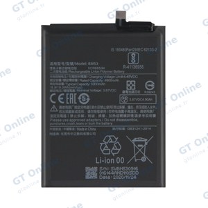 Batterie Premium Xiaomi Mi 10T 5G/Mi 10T Pro 5G BM53