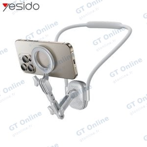 Support Smartphone Magnétique Yesido C332 Blanc