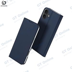 Housse de Protection Skin Pro Dux Ducis pour Apple iPhone 16 Bleu