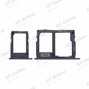 Tiroir Sim Premium Samsung Galaxy J5 2017 J530 Noir