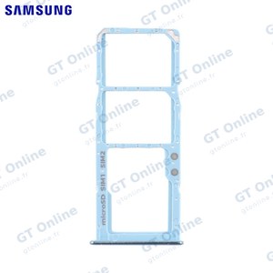 Tiroir SIM Original Samsung Galaxy A51 A515 GH98-45036C Bleu Prism
