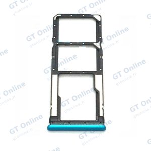 Tiroir Sim Premium Xiaomi Redmi Note 9S Aurora Blue