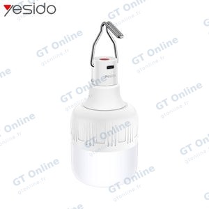 Lampe LED Yesido DH14 Rechargeable USB-C Portatif Blanc