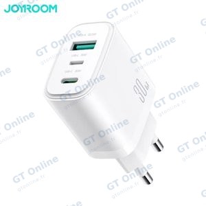 Chargeur Secteur Multi GaN JOYROOM JR-TG6 30W (USB-C + USB + Lightning)