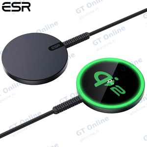 Chargeur MagSafe ESR Qi2 mini 15W (HaloLock) Noir