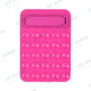 Support Ventouse Silicone avec Support Intégré Rose