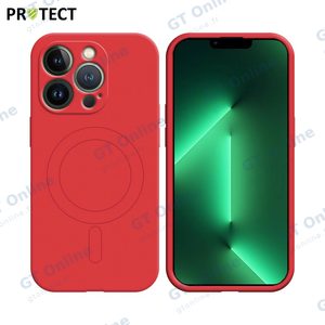 Coque de Protection IZ001 PROTECT pour Apple iPhone 13 Pro MagSafe Rouge