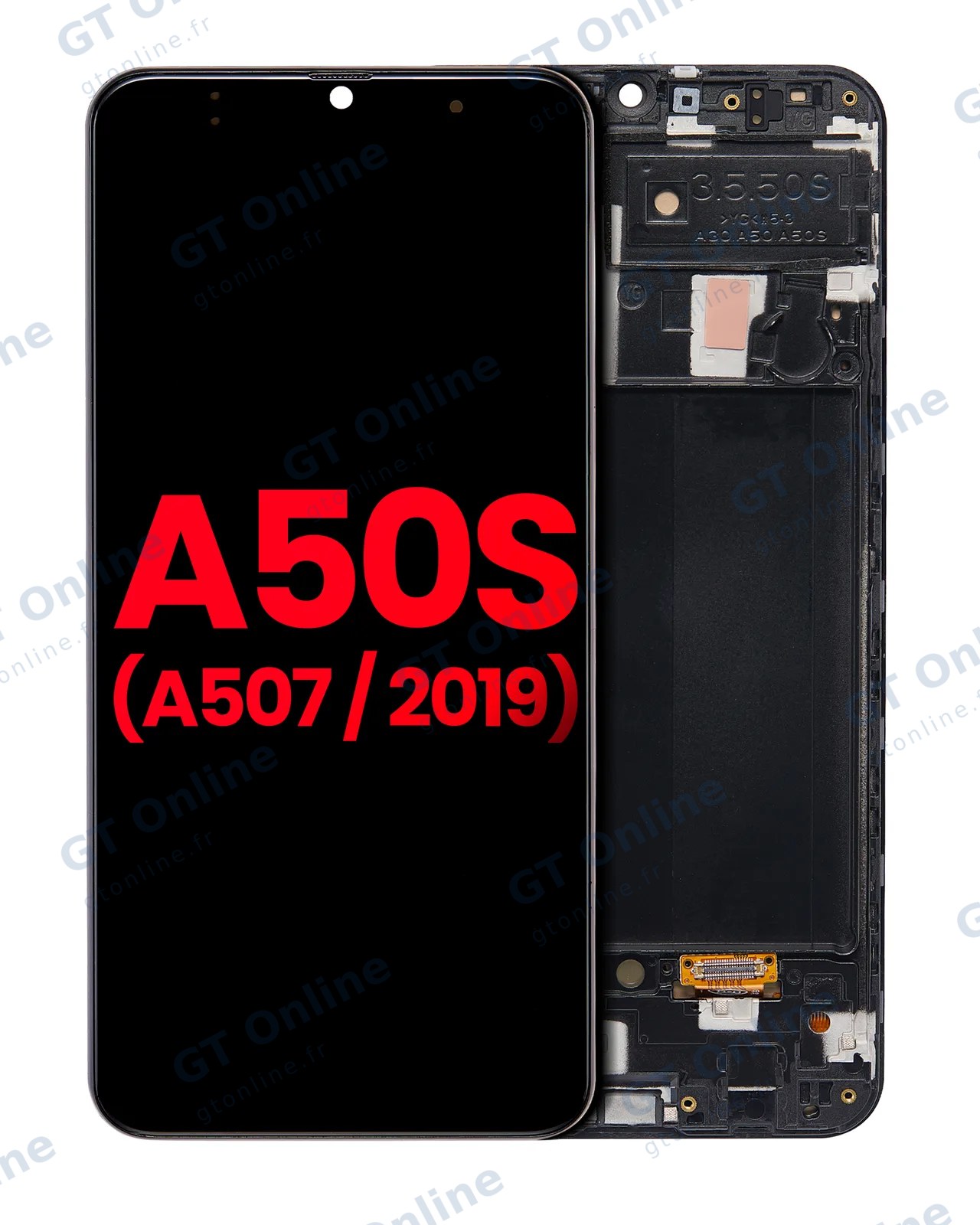 Écran OLED avec châssis pour Samsung Galaxy A50s (A507 / 2019) (toutes couleurs)
