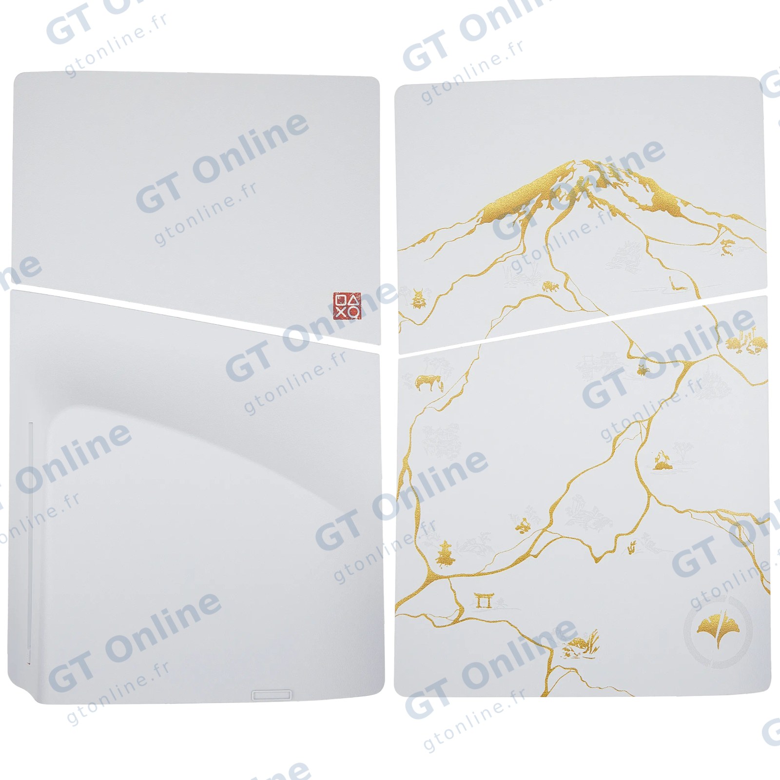 Pièce console de jeu pour Sony PlayStation 5 Slim (Disc Edition, Ghost Of Yotei)