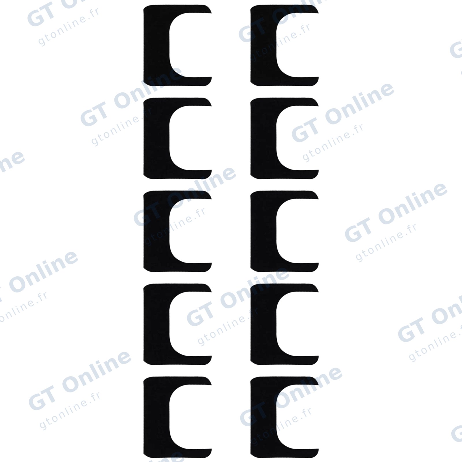 Coussinet de capteur de proximité avec adhésif pour Apple iPhone 6 / 6S / 6 Plus / 6S Plus (lot de 10)