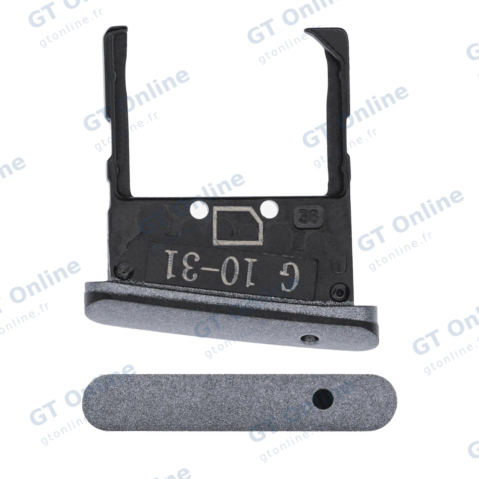 Tiroir SIM pour Motorola Razr 5G (XT2071 / 2020) (graphite Polished)